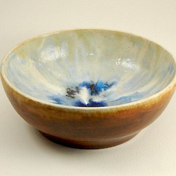 Blue White Bowl, 6.75" x 2.5"