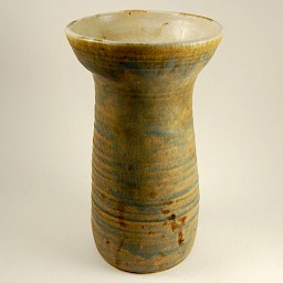 Gray Green Vase, 4.75" x 8"