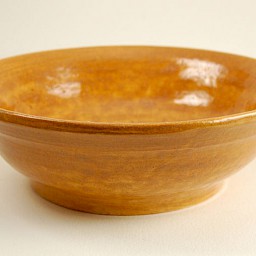 Amber Bowl Large, 8" x 2.5"