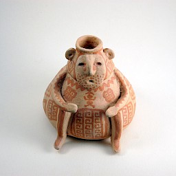 Hohokam-style Effigy Jar, 5.25" x 4.5"