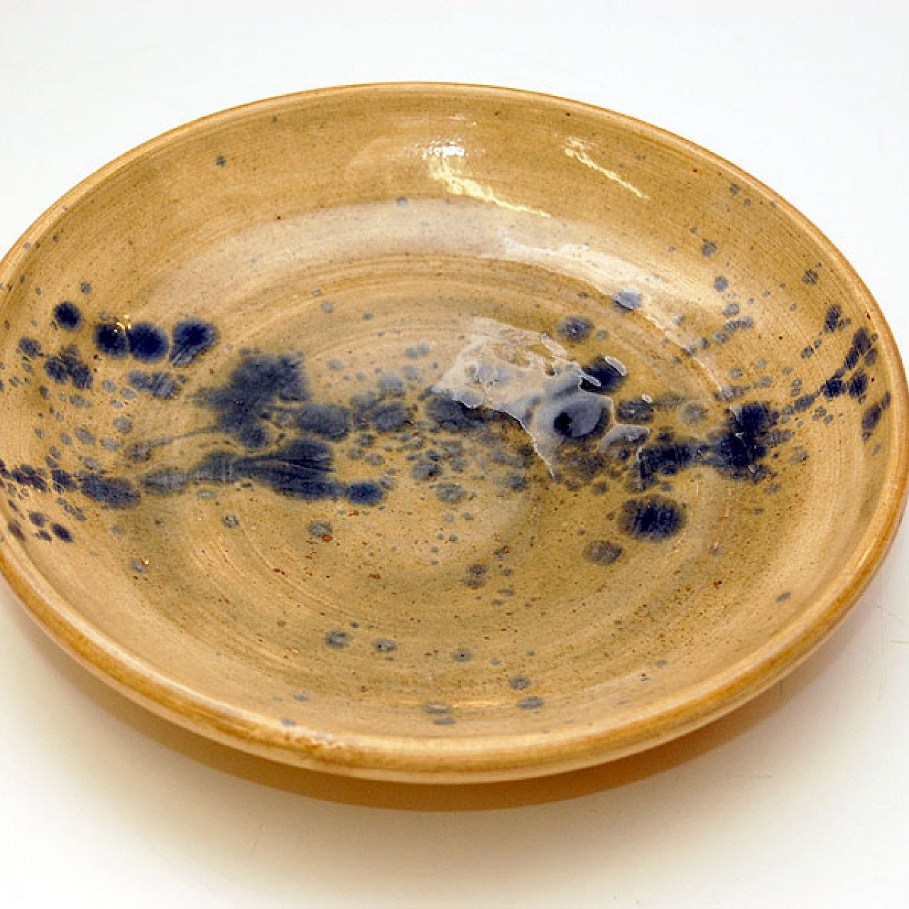 Shallow Dish, 8" x 1.5" Functional Pottery Jim McKell Art Studio
