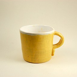 Yellow Mug, 3" x 4.5"